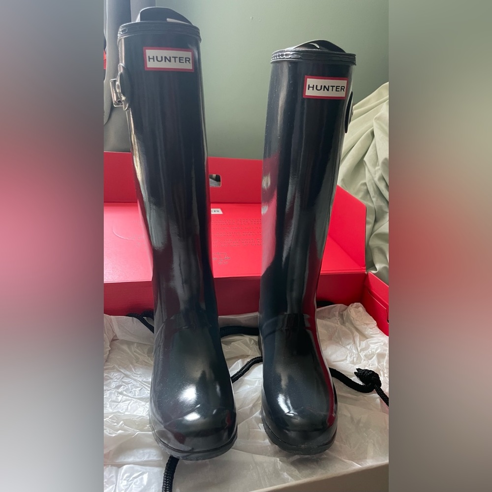 Womens Tall Hunter Rain Boots
